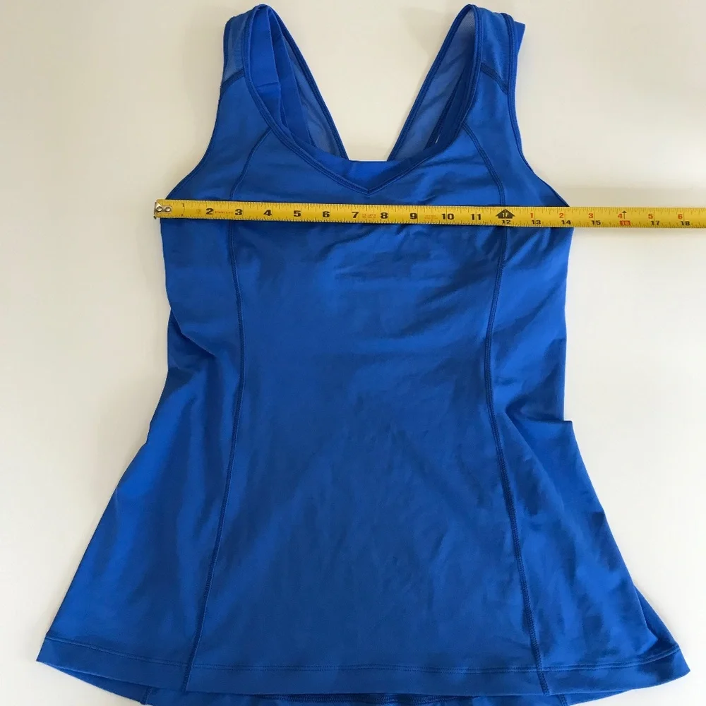 Lululemon Super Sport Tank Pipe Dream Blue Size 4 - Picture 8 of 12